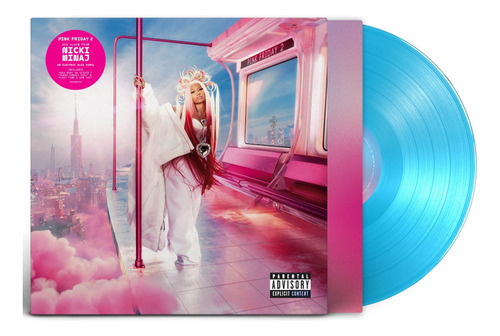 Nicki Minaj Pink Friday 2 Lp Blue Vinyl