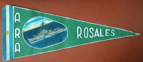 Banderin Naval Barco Ara Rosales 