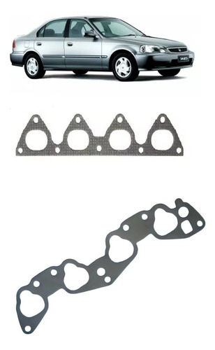 Juntas Coletor Admissão + Escape Honda Civic 1.5 1.6 16v D16
