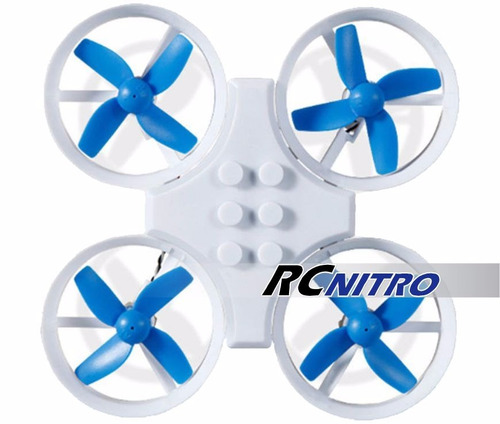 Mini Drone Eachine E011 Lego Azul 4ch 2.4ghz Giro 360 6 Axis