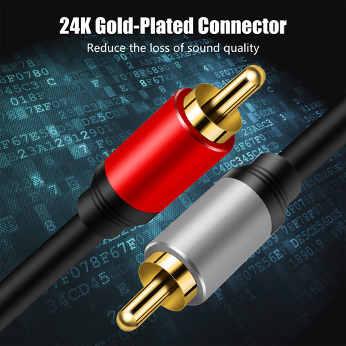 Cable Qy 2rca A 2rca De 3 Pies