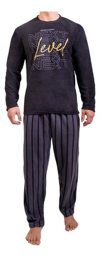 Pijama Micropolar Negro