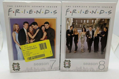 Friends: Season 7 & 8 - 25 Anniversary (dvd, 2019, Wb, R Ccq