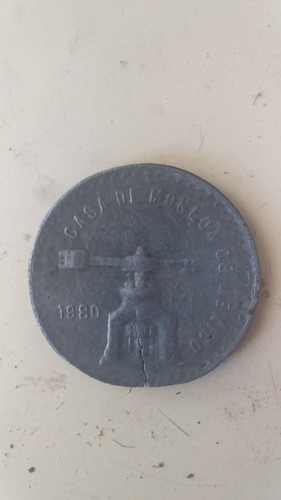 Moneda Onza Troy De Plata Pura Ley 925 Del Año 1980