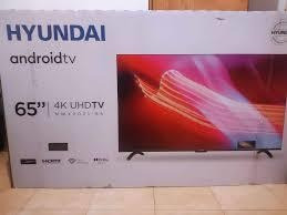 Imagen 2 de 2 de Tv Hyundai 65 Pulgadas Pantalla Partida