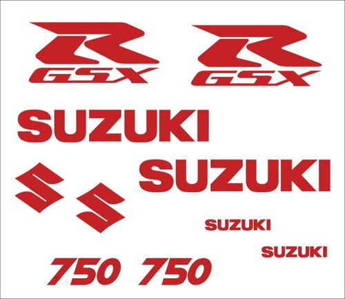 Stickers Suzuki Rgsx 750 Kit