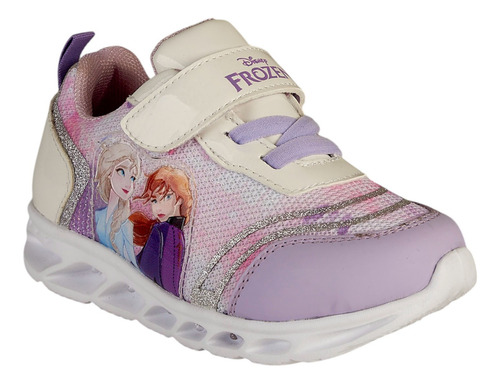 Tenis Deportivos Disney De Niña Estilo Dy950017 Color Blanco