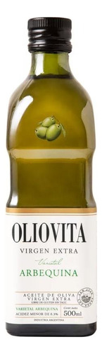 Aceite De Oliva Extra Virgen Arbequina - Oliovita 500 Ml.