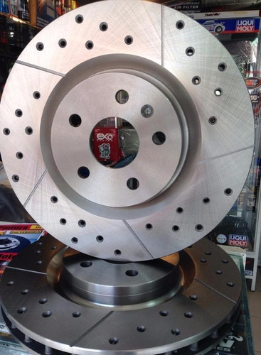 Set De 4 Discos Camaro Ss 2016 Hiperventilados Supersport.