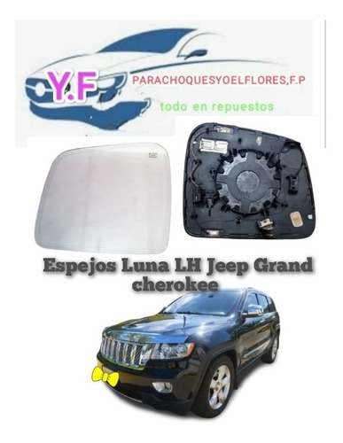 Espejos Luna Lh Jeep Grand Cherokee 2012/2016