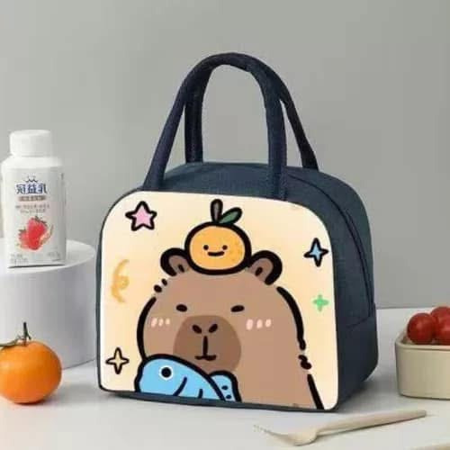 35 Lonchera Térmica Bolsa Almuerzo Capibara Diseños Surtido Diferentes Capibara