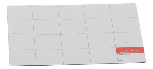 Tapete Work Project Mat, Compartimentos Separados Y Plegable
