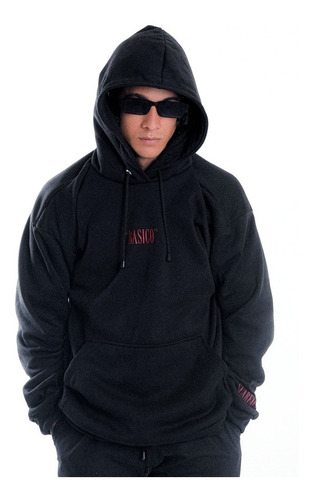 Imagen 3 de 5 de Hoodies Sweater Basico Scarface Ready To Evolve