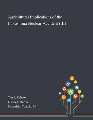Libro Agricultural Implications Of The Fukushima Nuclear ...