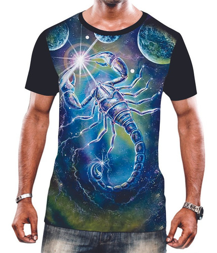 Camiseta Camisa Unissex Animal Escorpião Signo Horoscopo 11