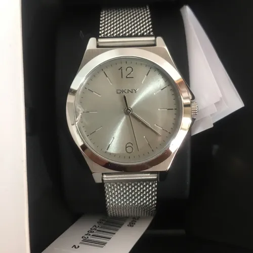 Dkny Reloj Para Mujer Dama En Acero Inoxidable Original Meses