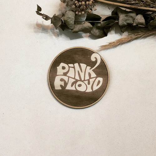 Posavasos Bandas Rock En Madera (3er Grupo De Portavasos)