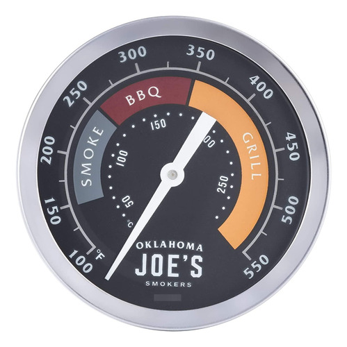 Medidor De Temperatura Para Parrillas Y Barbacoas, Plateado