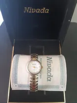 Comprar Reloj Nivada Clasico Original Quartz Para Mujeres 