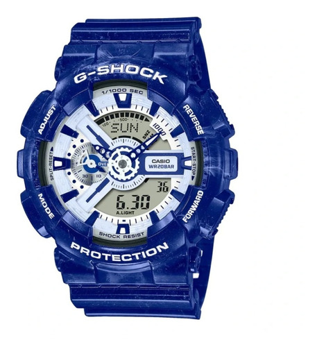 Reloj Casio G-shock De Porcelana Azul Original, E-watch