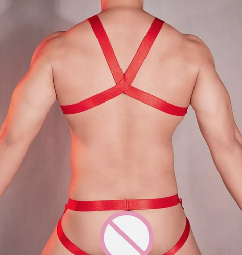 Ropa Interior Hombre Calzoncillo Con Correas Arnes Elastico