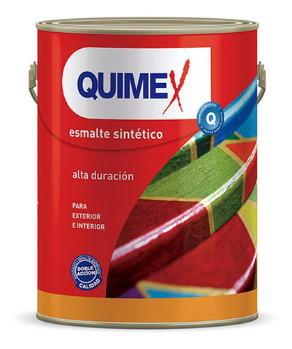 Esmalte Sintético Alta Temperatura Quimex 0.25l Blanco 2790