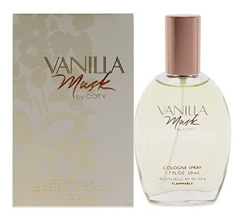 Coty Vanilla Musk Colonia Spray For Women, 1.7 Fl Fwye1