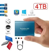 Comprar Disco Duro Externo Velocidad Ultra Alta Usb3.1 Ssd 4tb