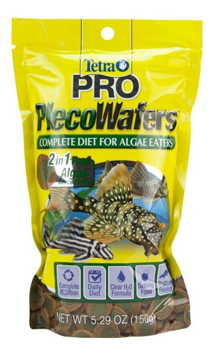 Alimento Comida Para Peces Tetra Pro Pleco Wafers 150gr 