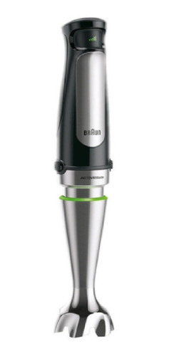 Imagen 3 de 4 de Batidora de inmersión Braun MultiQuick 7 MQ7027 negra y acero inoxidable 500W