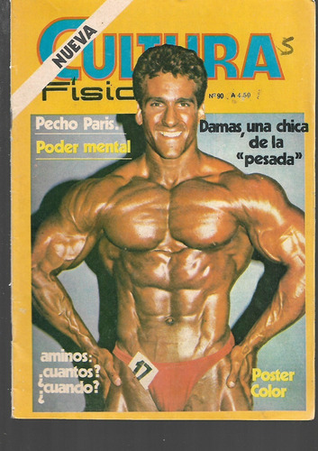 Cultura Fisica #90 1987 Steve Reeves Teresa Lorca Fisicocult