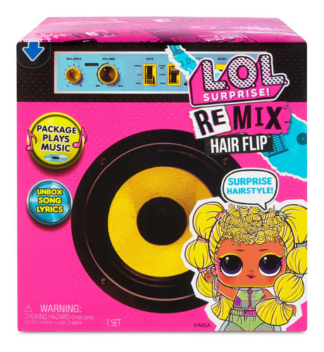 Imagen 4 de 4 de LOL Surprise Muñeca Remix hair flip MGA Entertainment