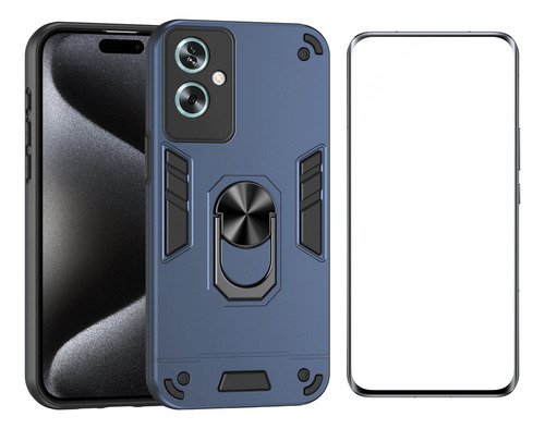 Jidihu Capa Para Oppo A79 5g De Metal Anticolisão Com Vidro