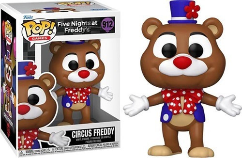 Figura #912 de Freddy Five Nights At Freddy Funko Pop Circus