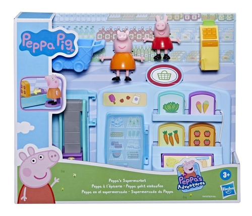 Peppa Pig En El Supermercado Con Accesorios F3634