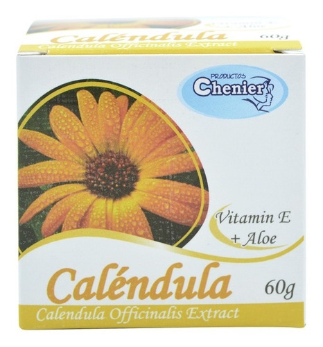 Crema De Calendula Con Vitamina E + Aloe 60 G.