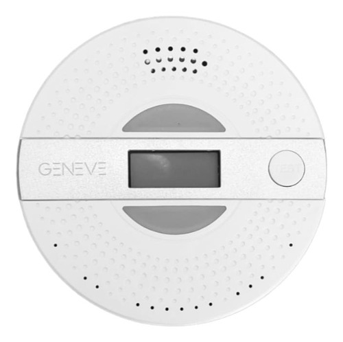 Sensor Alarma Detector Monoxido De Carbono Y Humo - Geneve