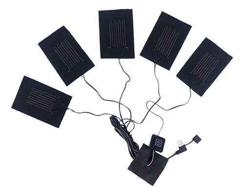 Almohadillas Eléctricas De Calor Usb, Tela De 3 Engranajes,