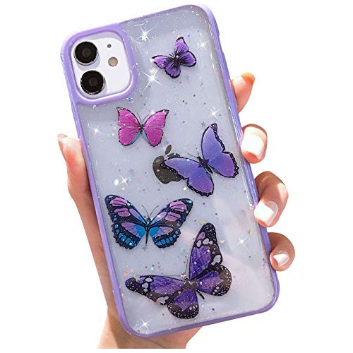 Funda Para iPhone 11 6.1 Pulgada Morado 6.1 Pulgada Suave Sl