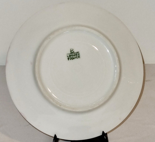 Taza Pocillo Limoge Pl France Art Noveau Impecable C43 (Usado)