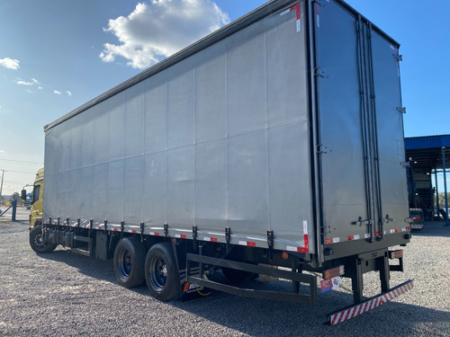 Imagem 5 de 19 de Mb Atego 2430, Truck 6x2, 2019. Sider 10 Metros.único Dono