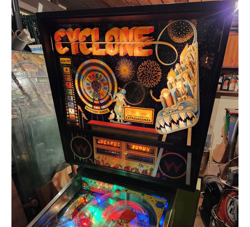 Pinball Flipper Cyclone Impecable!