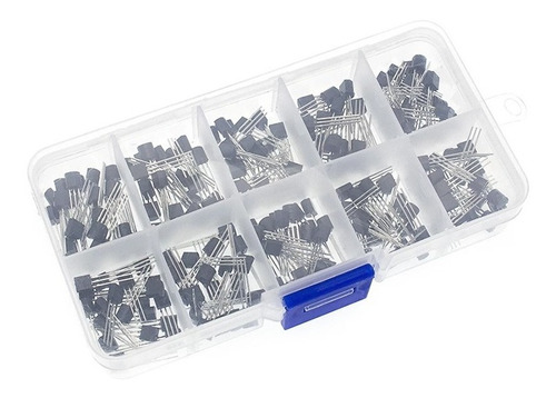 Kit Transistores Bjt To-92 200 Piezas 10 Valores