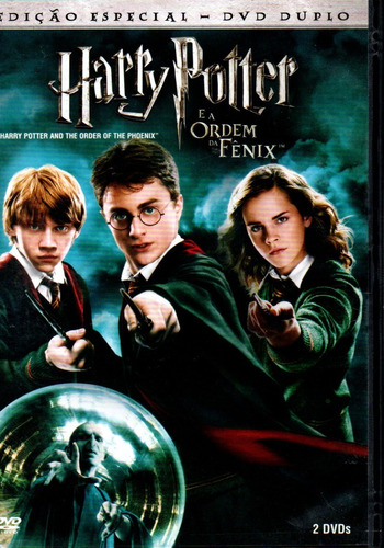 Dvd Duplo Harry Potter E A Ordem Da Fênix