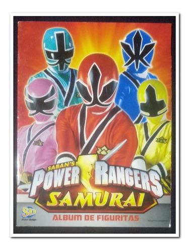Power Rangers Samurai Álbum, Posee 152 De 180 Lam. + 1 Sobre