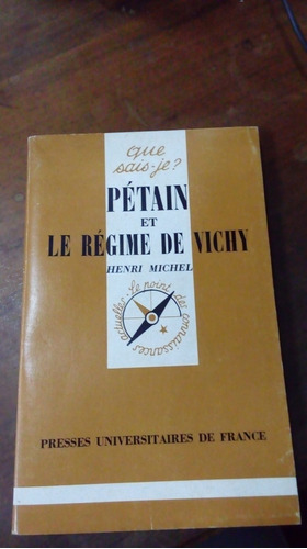 Libro    Petain Et Le Régime De Vichy