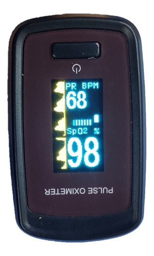 Oximetro De Pulso Con Curva Saturometro As-302 Silfab Spo2