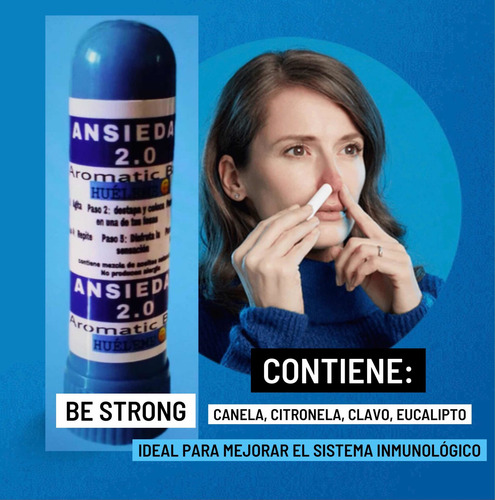 Imagen 5 de 8 de Inhaladores Aceites Esenciales, Ansiedad, Estrés, Insomnio