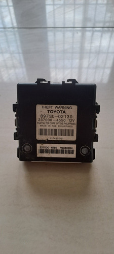 Modulo Alarma Aviso Anti Robo Toyota Corolla 08-14 Original 