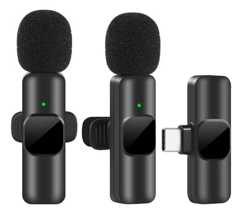 Micrófono Lavalier Inalámbrico, Mini Micrófono De Audio Port